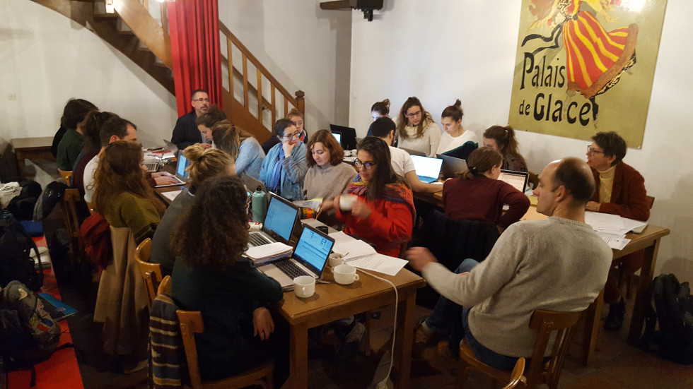 La Bassée. soirée de travail
