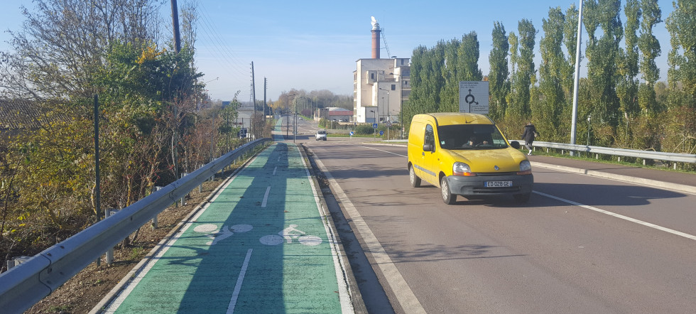 la bassée piste cyclable