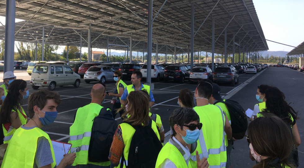 GPA ombrière photovoltaïque