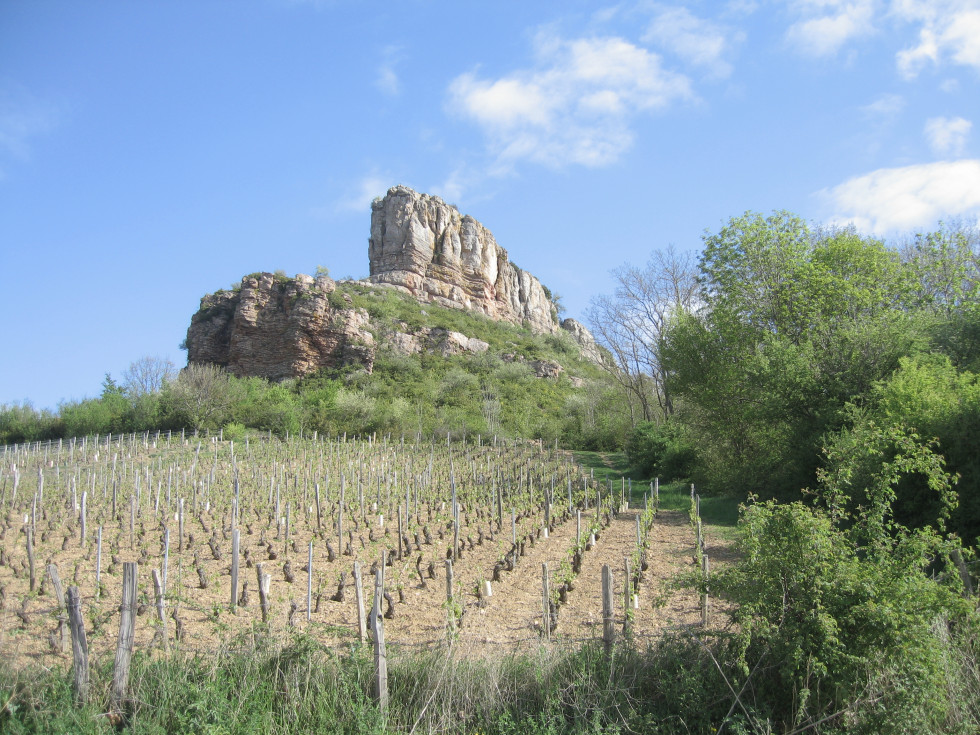 Bourgogne. Roche de Solutré.JPG